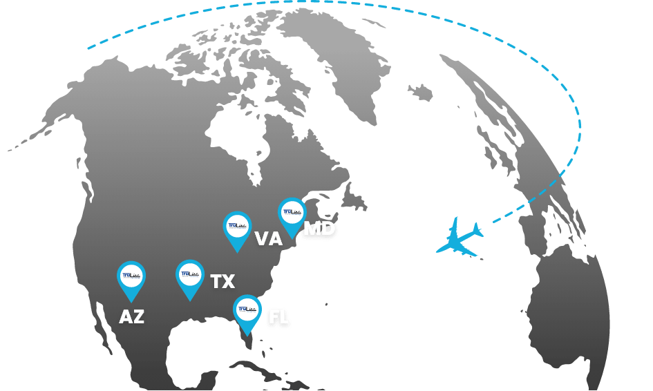 TruLine is operating out of TX, VA and FL with a global reach